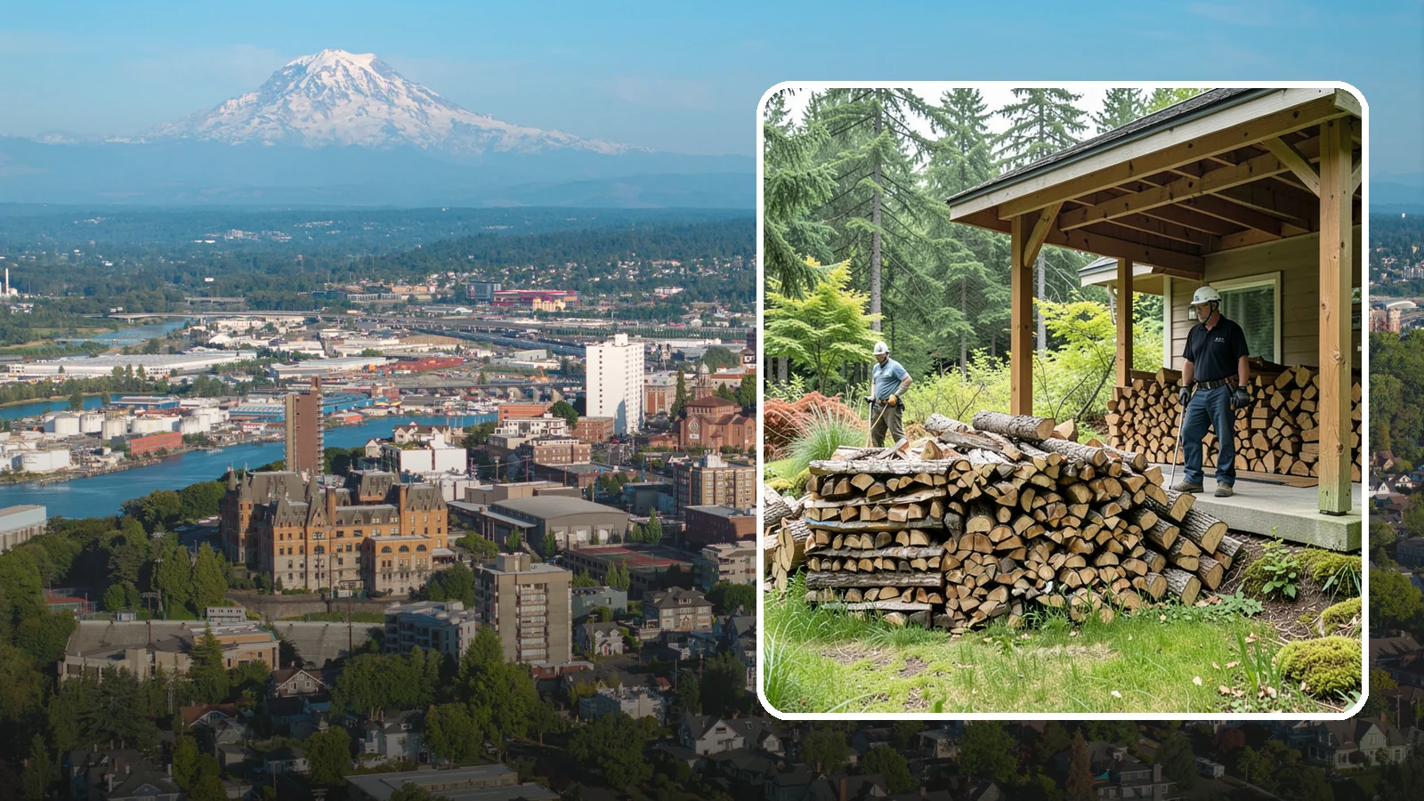 Moisture-Tested Firewood in Tacoma, Pierce County, WA - Firewood individually checked with a moisture meter so you know exactly what you are burning.