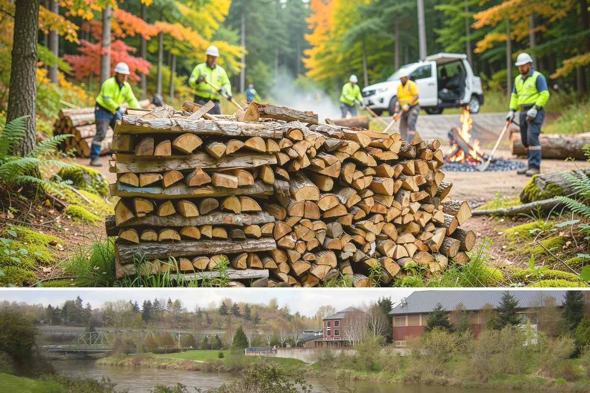Moisture-Tested Firewood in Tukwila, King County, WA - Valuable any season, and especially reassuring during the damp fall and winter months.