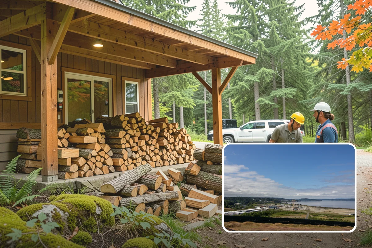 Moisture-Tested Firewood in University Place, Pierce County, WA - Verified moisture readings before delivery