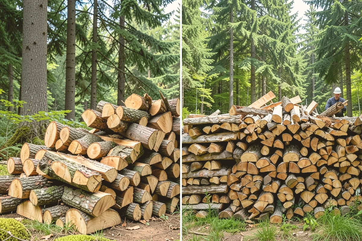 Monthly Firewood Delivery in Algona, King County, WA - Choose the monthly quantity that fits your needs