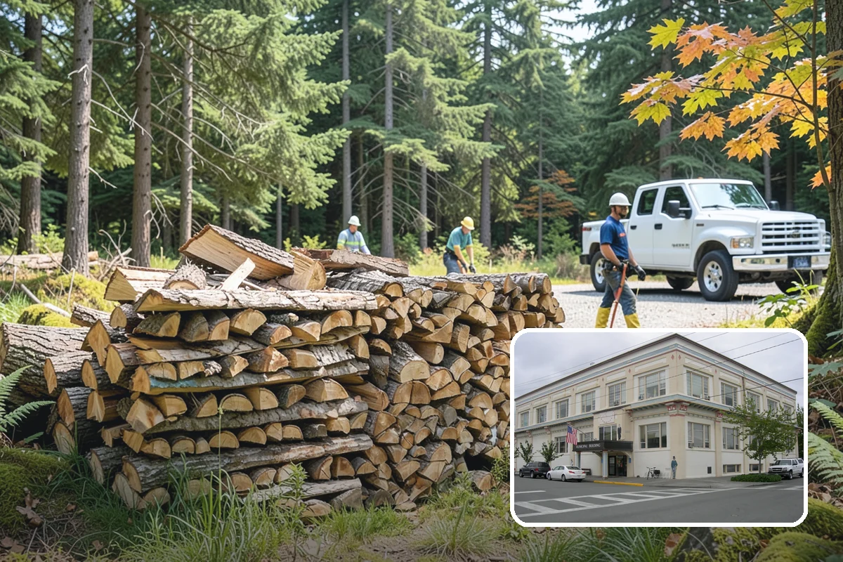 Monthly Firewood Delivery in Anacortes, Skagit County, WA - Predictable monthly deliveries for easy planning
