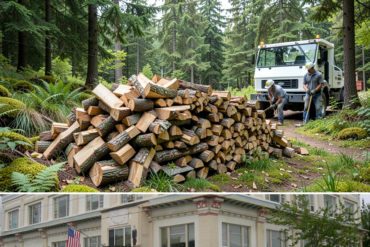 Monthly Firewood Delivery in Anacortes, Skagit County, WA - Begin monthly deliveries in early fall to build a comfortable buffer before deep winter.