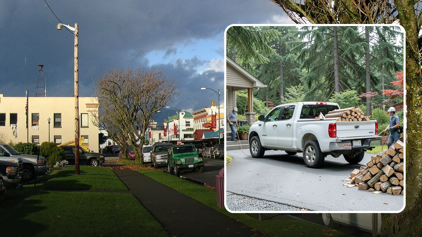 Monthly Firewood Delivery in Arlington, Snohomish County, WA - Our monthly firewood delivery brings a fresh, seasoned supply to your door on a steady month-by-month schedule.