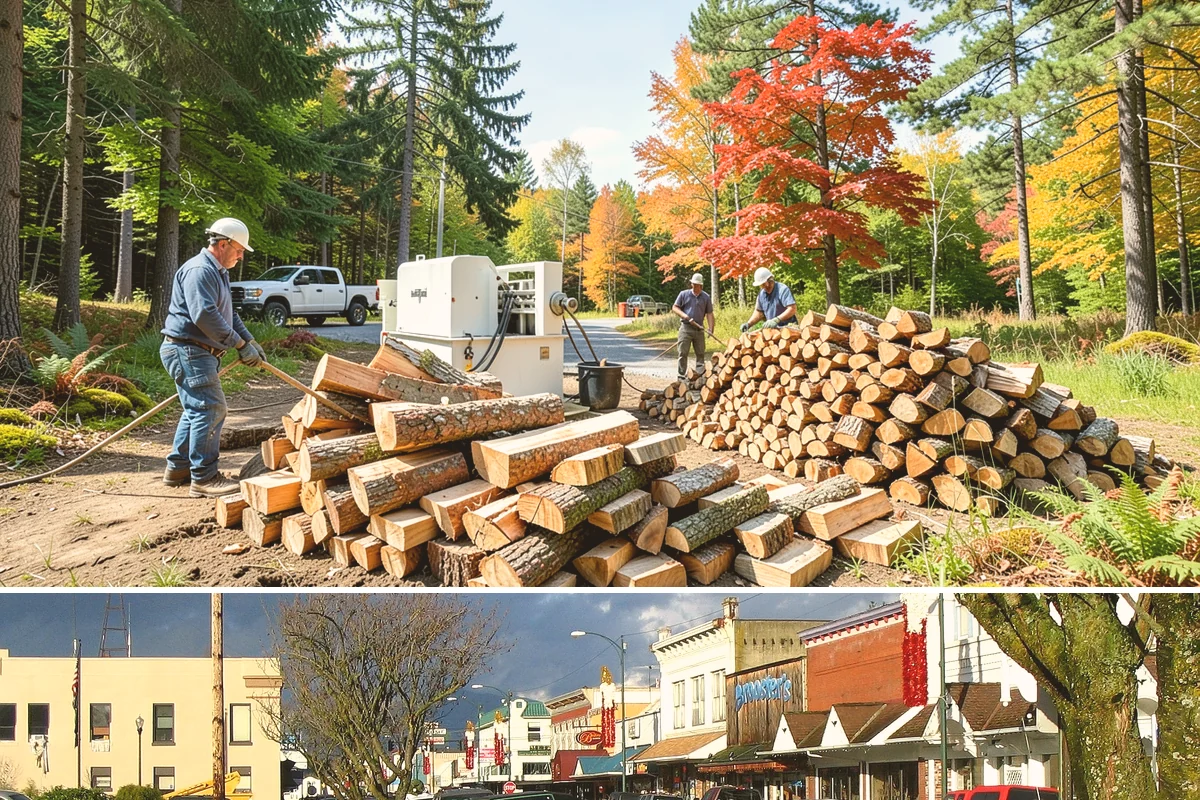 Monthly Firewood Delivery in Arlington, Snohomish County, WA - Begin monthly deliveries in early fall to build a comfortable buffer before deep winter.