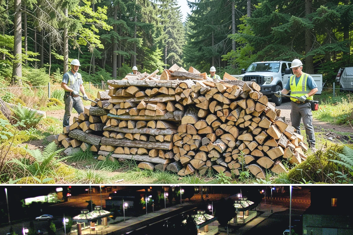 Monthly Firewood Delivery in Auburn, King County, WA - Begin monthly deliveries in early fall to build a comfortable buffer before deep winter.