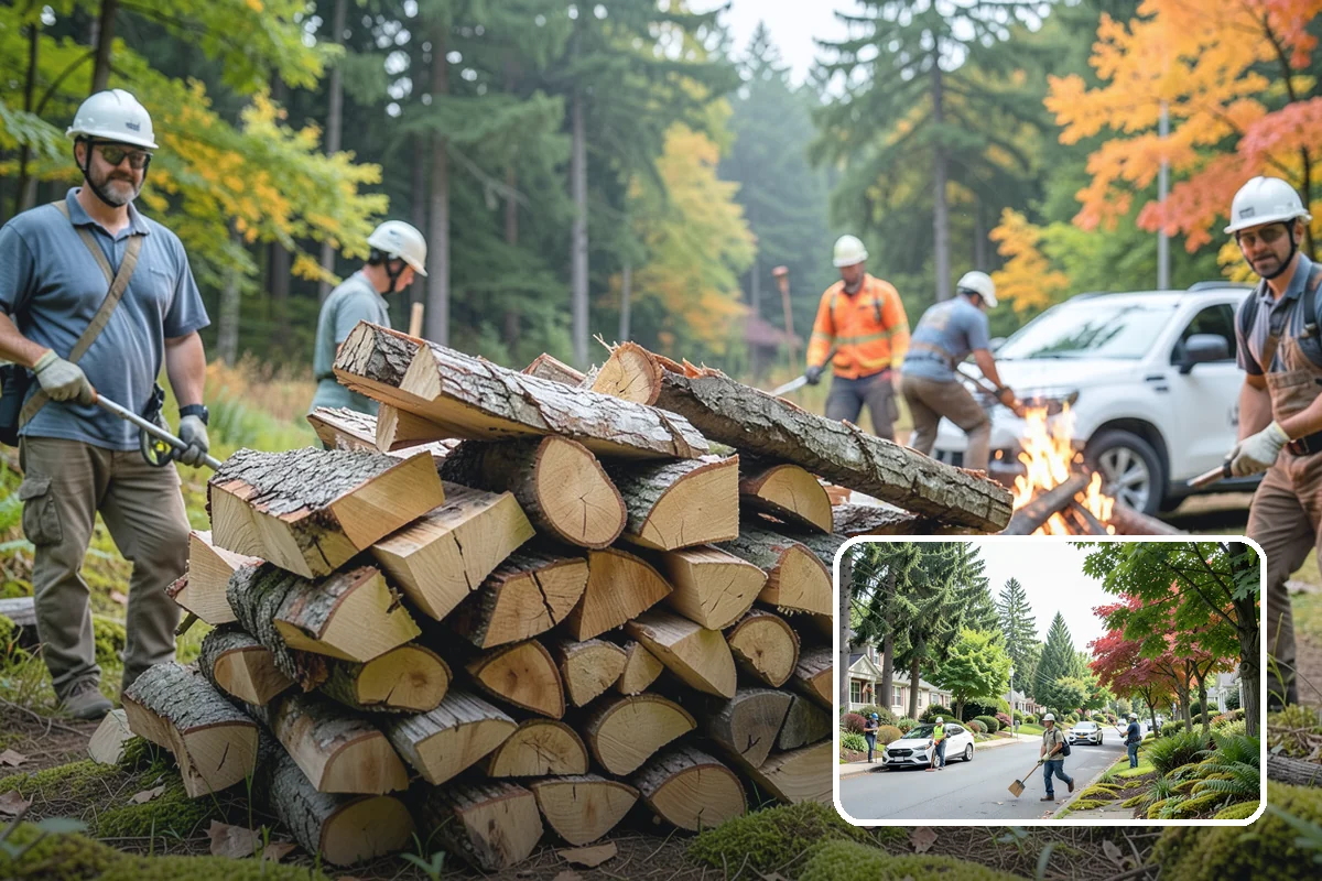 Monthly Firewood Delivery in Beaux Arts Village, King County, WA - Predictable monthly deliveries for easy planning