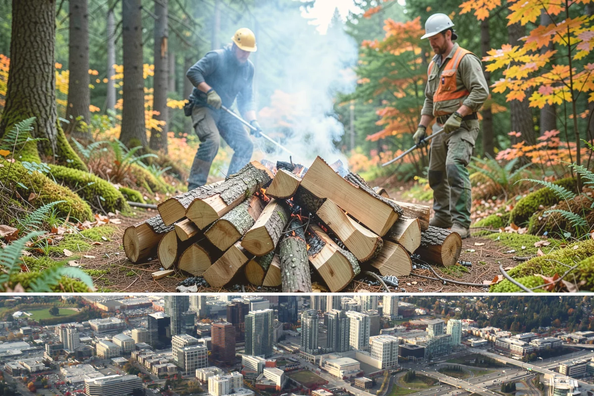 Monthly Firewood Delivery in Bellevue, King County, WA - Begin monthly deliveries in early fall to build a comfortable buffer before deep winter.