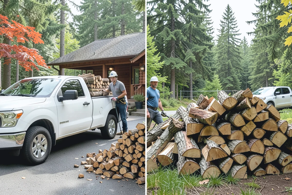 Monthly Firewood Delivery in Bonney Lake, Pierce County, WA - Choose the monthly quantity that fits your needs