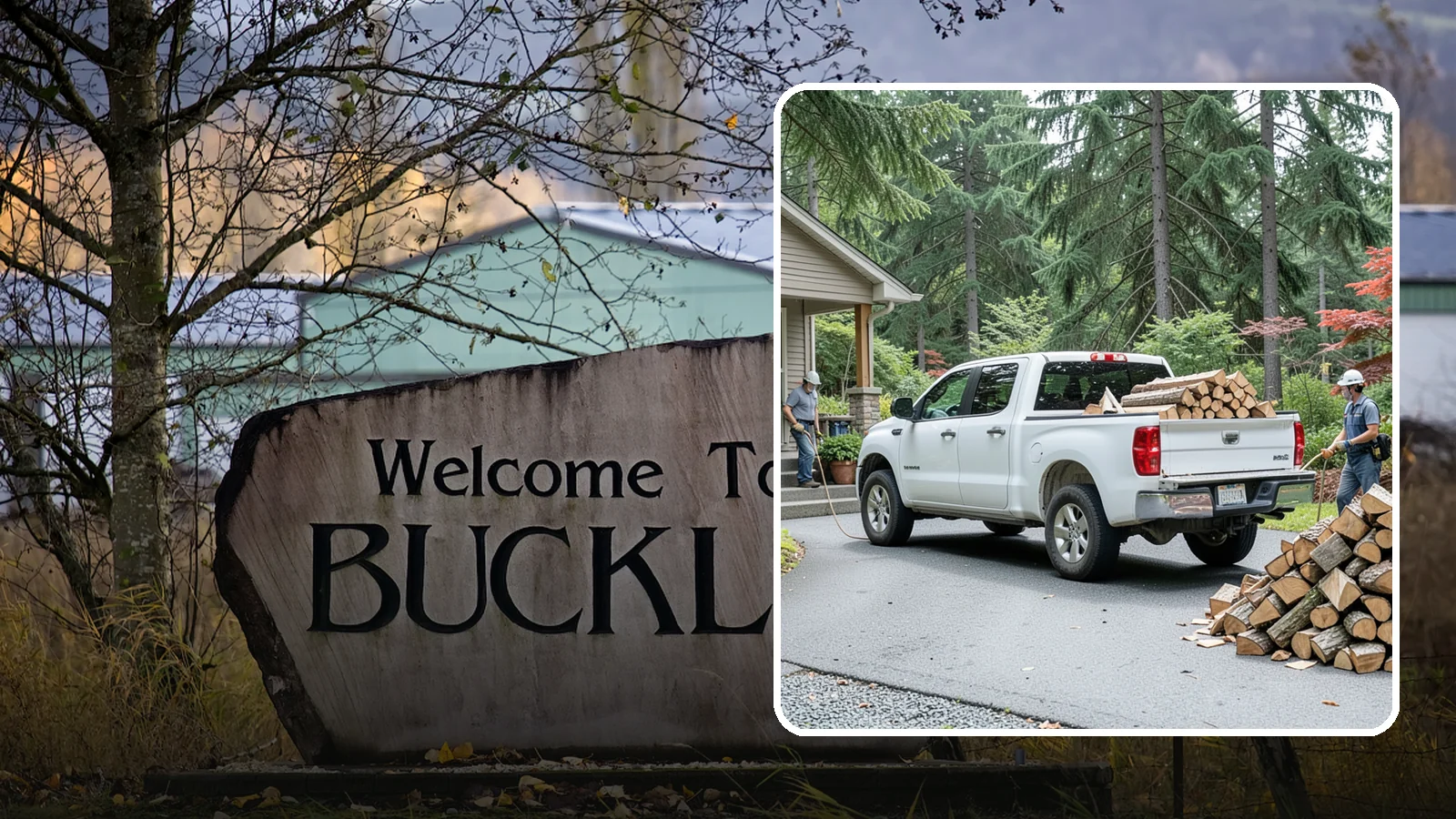 Monthly Firewood Delivery in Buckley, Pierce County, WA - Our monthly firewood delivery brings a fresh, seasoned supply to your door on a steady month-by-month schedule.