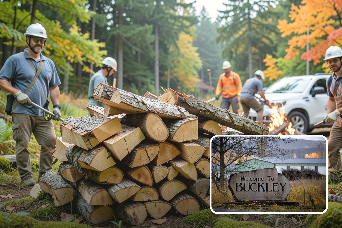 Monthly Firewood Delivery in Buckley, Pierce County, WA - Predictable monthly deliveries for easy planning