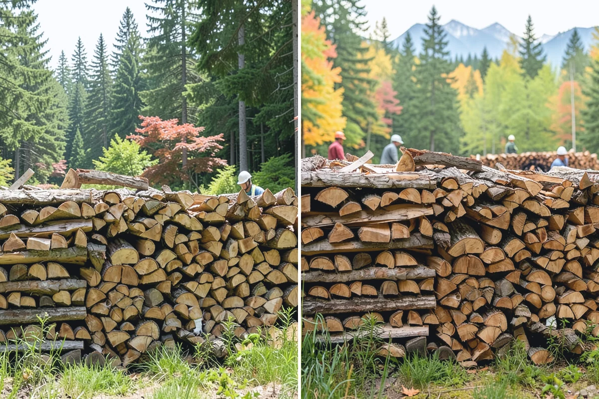 Monthly Firewood Delivery in Buckley, Pierce County, WA - Choose the monthly quantity that fits your needs