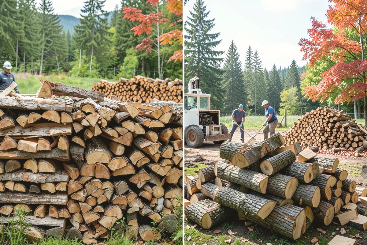 Monthly Firewood Delivery in Burien, King County, WA - Choose the monthly quantity that fits your needs
