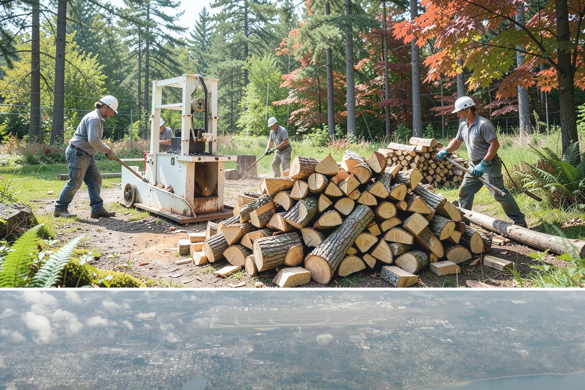 Monthly Firewood Delivery in Burien, King County, WA - Begin monthly deliveries in early fall to build a comfortable buffer before deep winter.