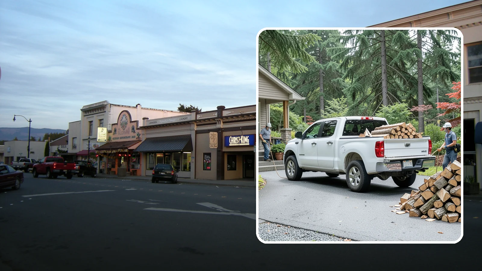Monthly Firewood Delivery in Burlington, Skagit County, WA - Our monthly firewood delivery brings a fresh, seasoned supply to your door on a steady month-by-month schedule.