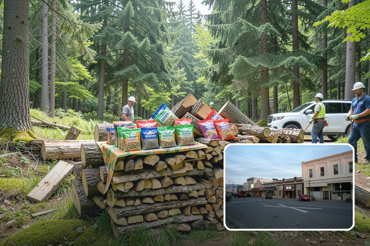 Monthly Firewood Delivery in Burlington, Skagit County, WA - Predictable monthly deliveries for easy planning