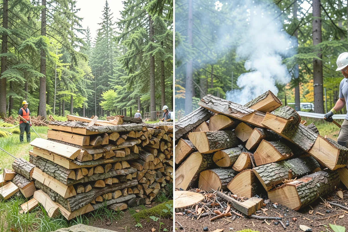 Monthly Firewood Delivery in Burlington, Skagit County, WA - Choose the monthly quantity that fits your needs