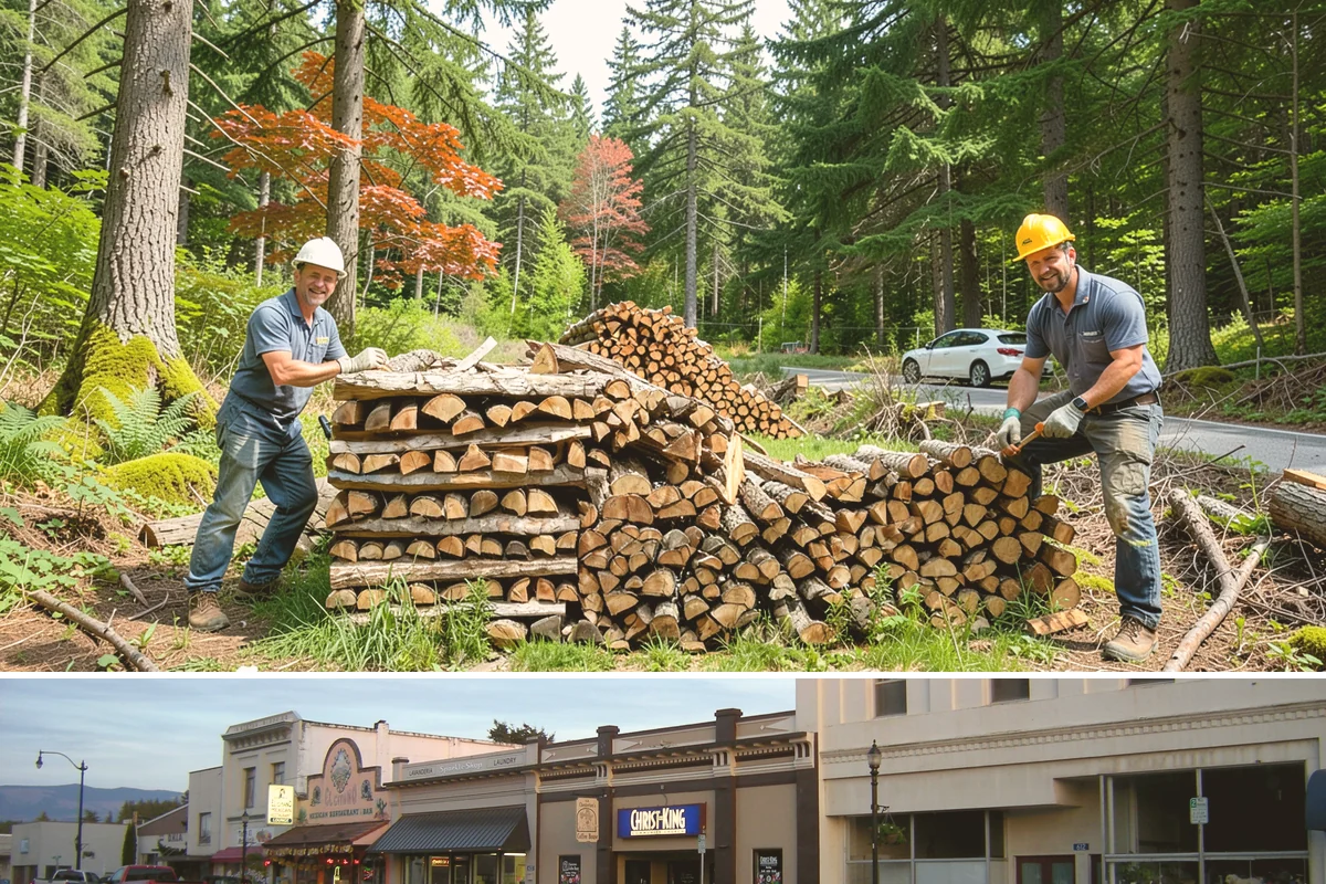 Monthly Firewood Delivery in Burlington, Skagit County, WA - Begin monthly deliveries in early fall to build a comfortable buffer before deep winter.