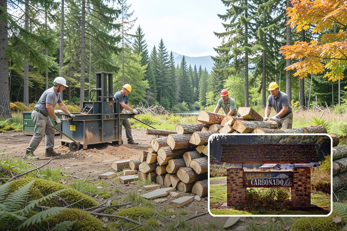 Monthly Firewood Delivery in Carbonado, Pierce County, WA - Predictable monthly deliveries for easy planning