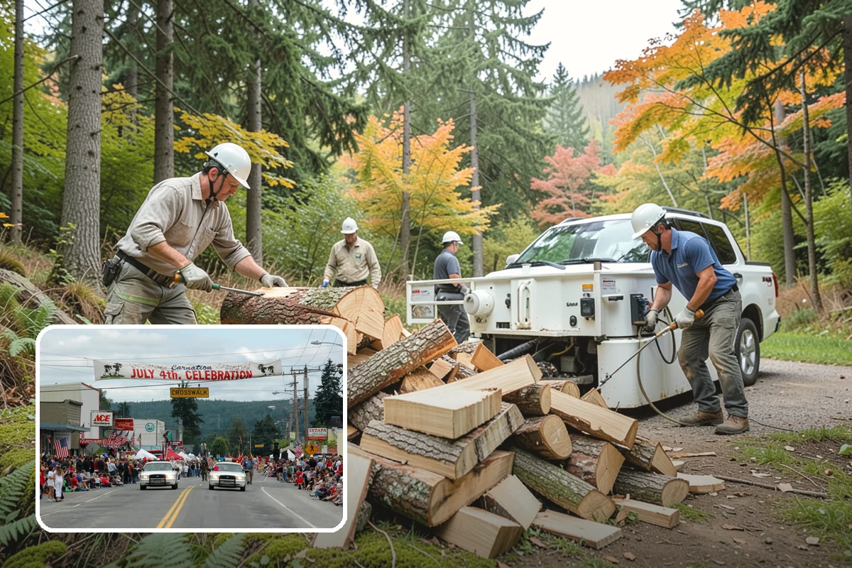 Monthly Firewood Delivery in Carnation, King County, WA - Predictable monthly deliveries for easy planning