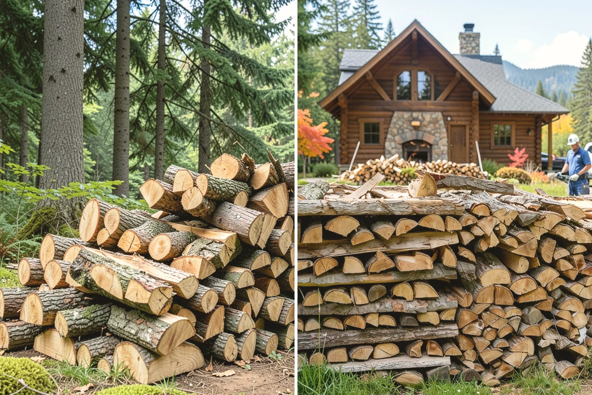 Monthly Firewood Delivery in Carnation, King County, WA - Choose the monthly quantity that fits your needs