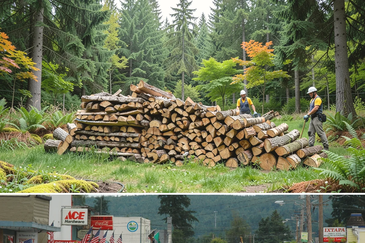 Monthly Firewood Delivery in Carnation, King County, WA - Begin monthly deliveries in early fall to build a comfortable buffer before deep winter.