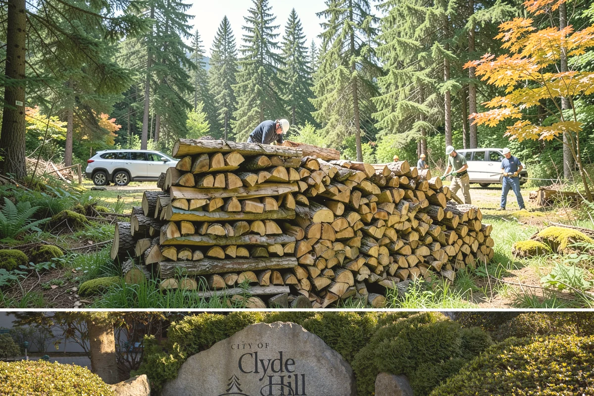 Monthly Firewood Delivery in Clyde Hill, King County, WA - Begin monthly deliveries in early fall to build a comfortable buffer before deep winter.