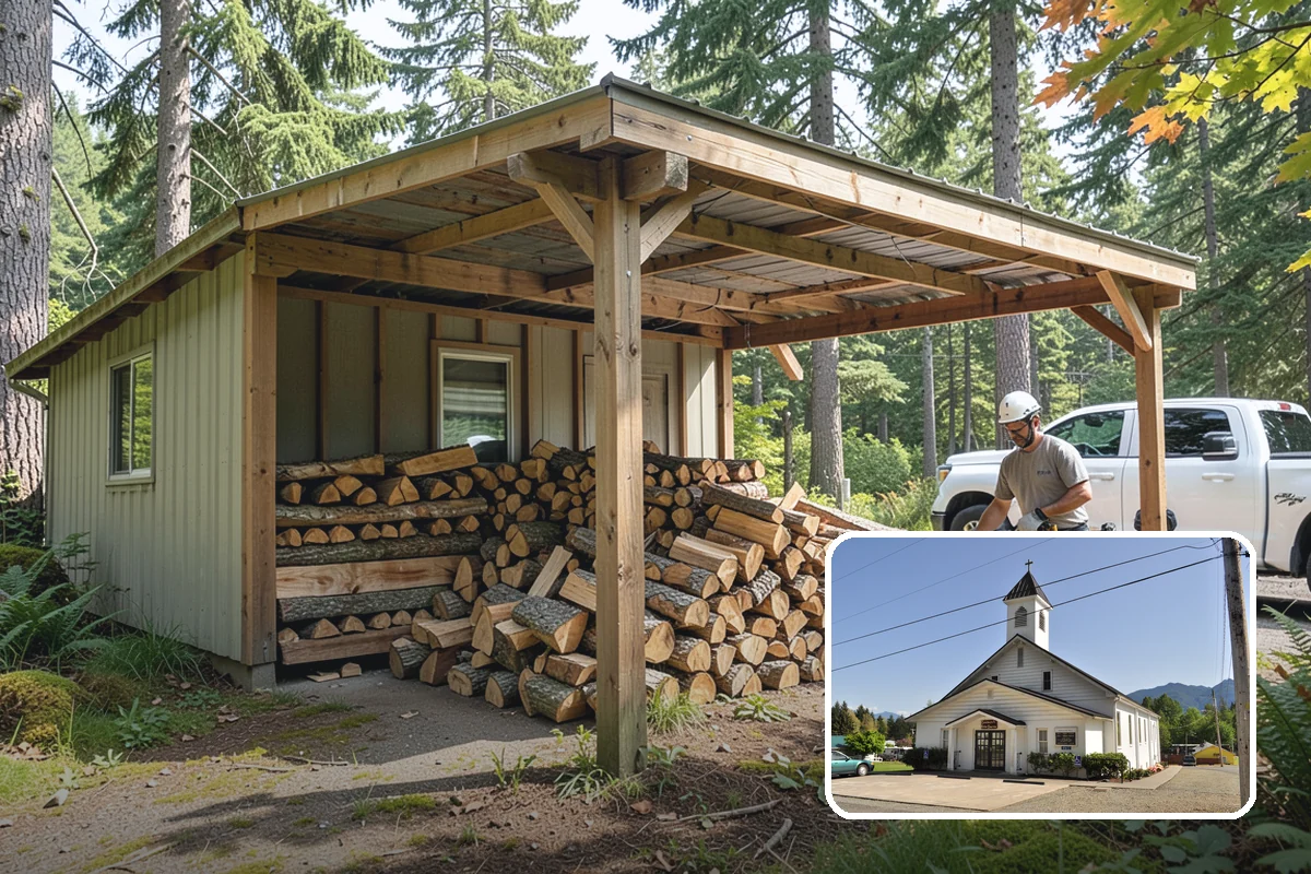 Monthly Firewood Delivery in Concrete, Skagit County, WA - Predictable monthly deliveries for easy planning