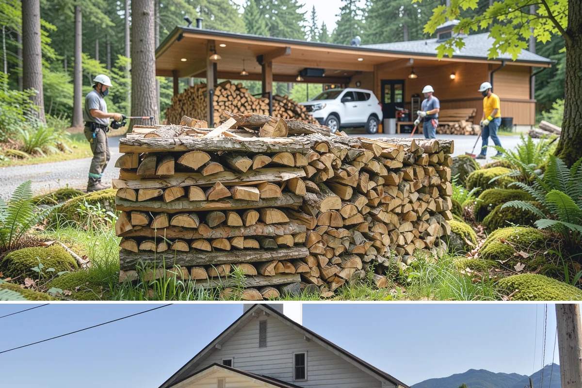 Monthly Firewood Delivery in Concrete, Skagit County, WA - Begin monthly deliveries in early fall to build a comfortable buffer before deep winter.