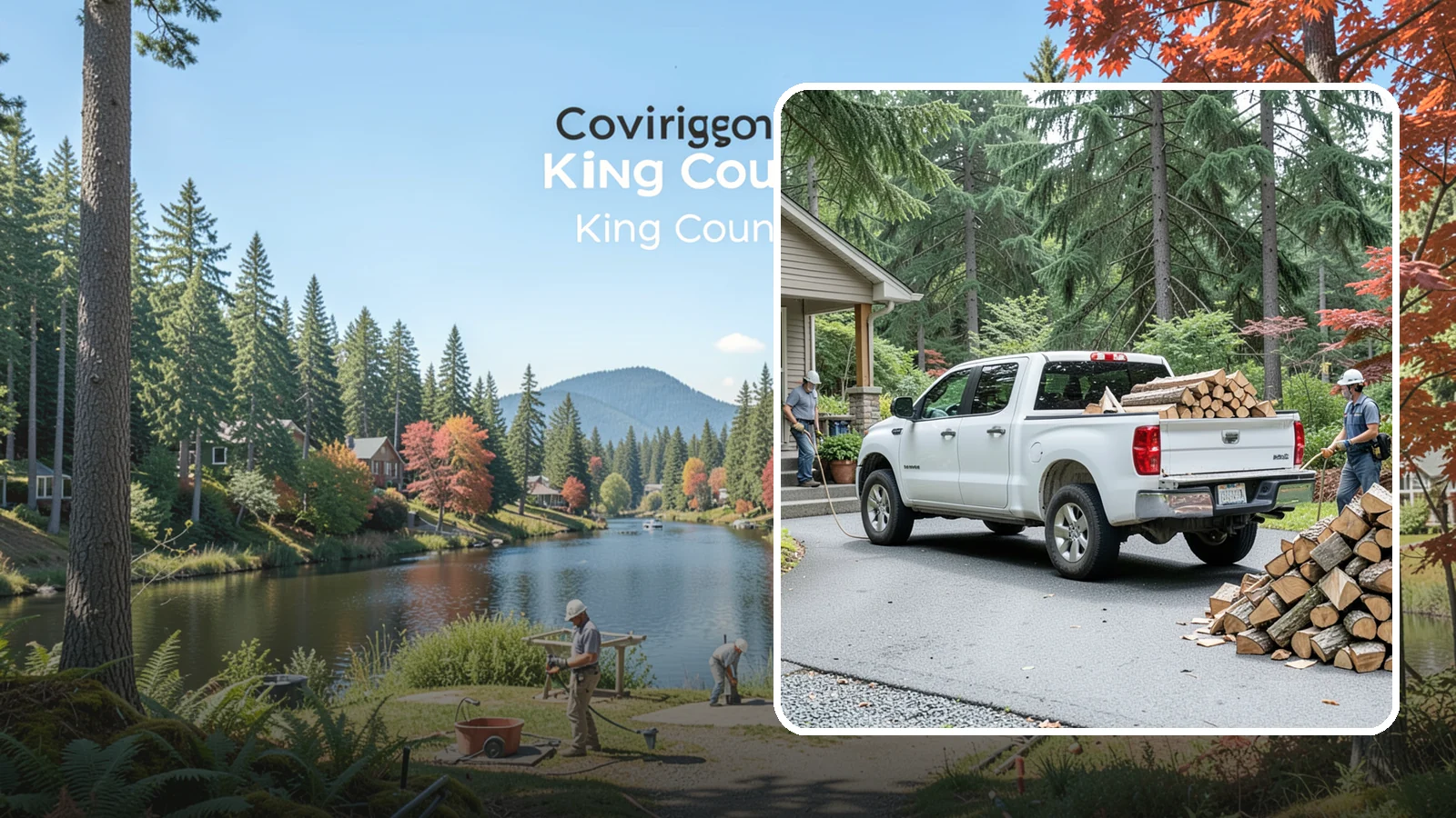 Monthly Firewood Delivery in Covington, King County, WA - Our monthly firewood delivery brings a fresh, seasoned supply to your door on a steady month-by-month schedule.