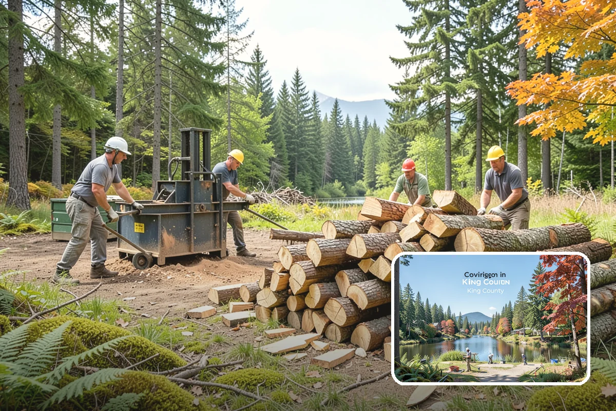 Monthly Firewood Delivery in Covington, King County, WA - Predictable monthly deliveries for easy planning