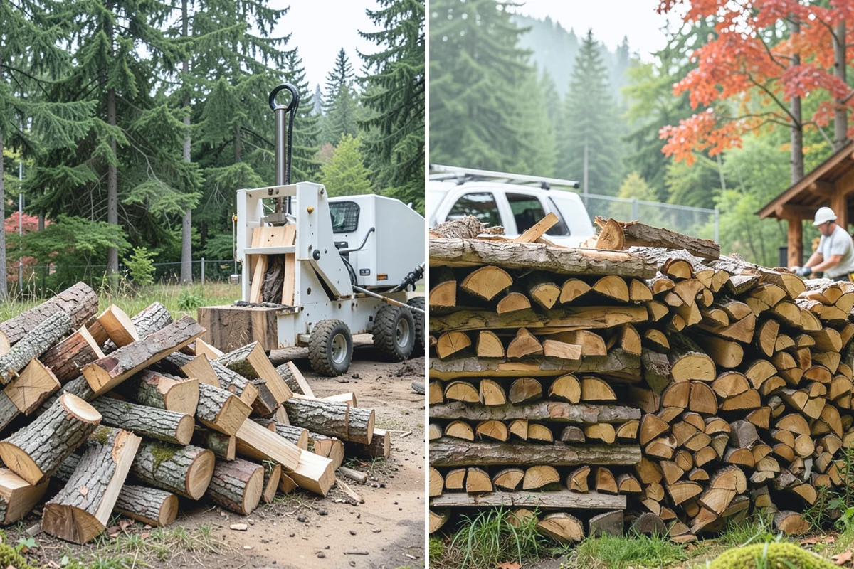 Monthly Firewood Delivery in Des Moines, King County, WA - Choose the monthly quantity that fits your needs