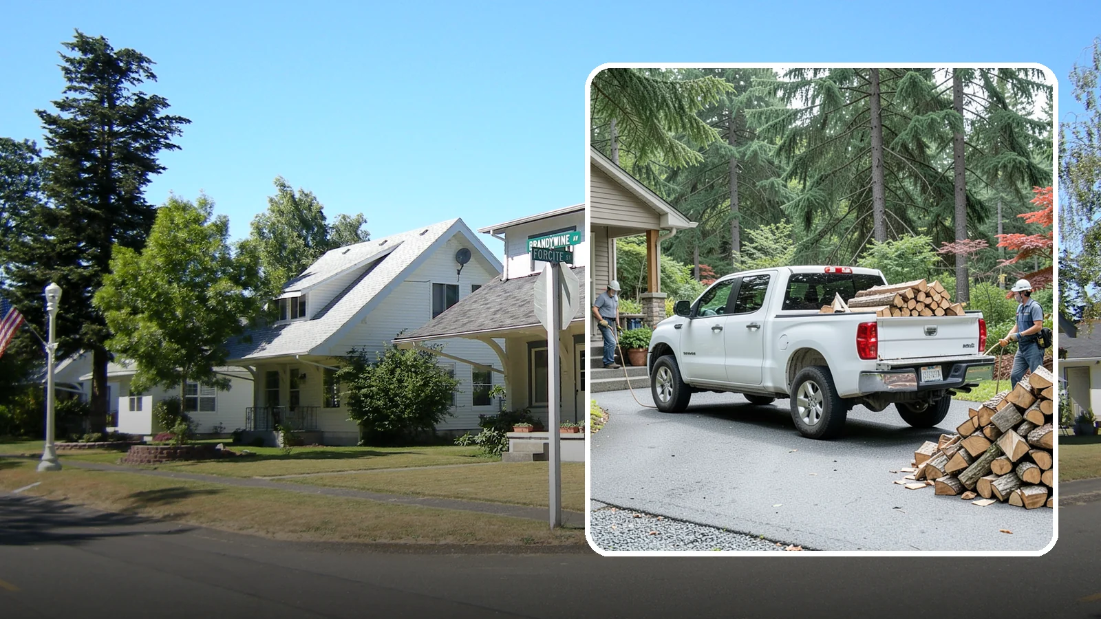 Monthly Firewood Delivery in DuPont, Pierce County, WA - Our monthly firewood delivery brings a fresh, seasoned supply to your door on a steady month-by-month schedule.