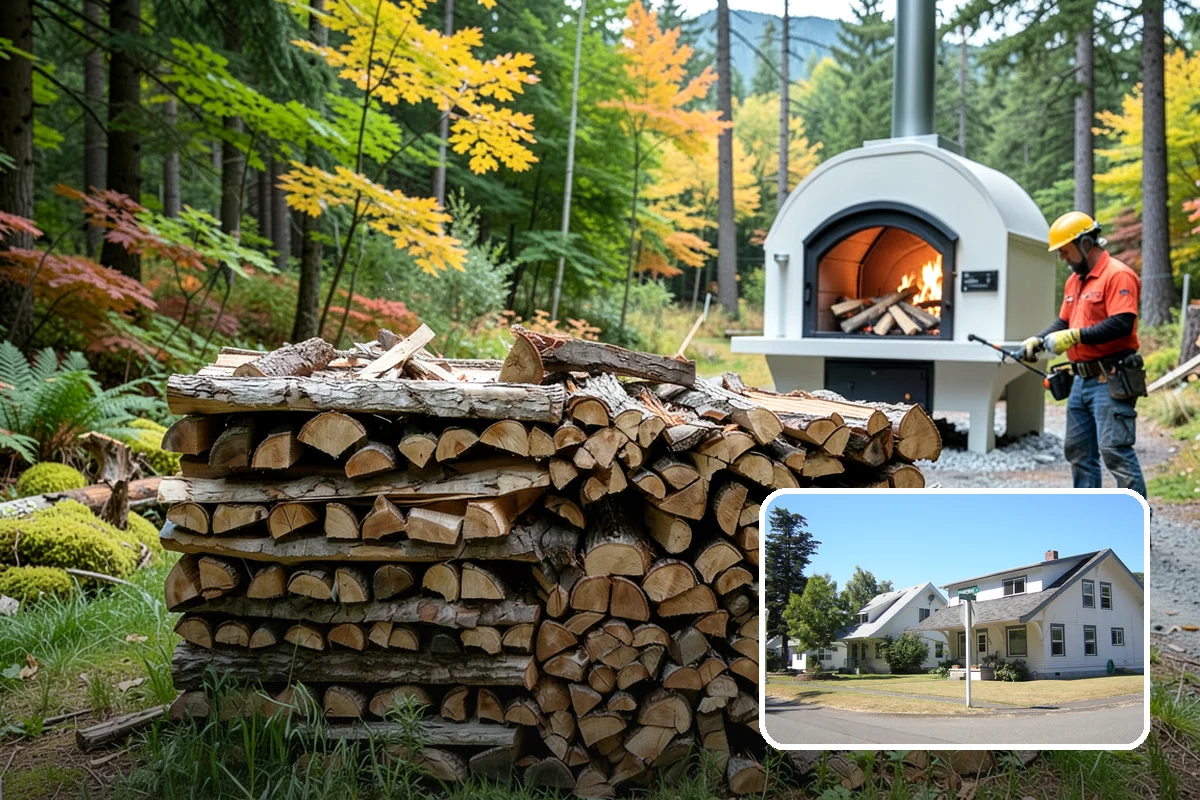 Monthly Firewood Delivery in DuPont, Pierce County, WA - Predictable monthly deliveries for easy planning