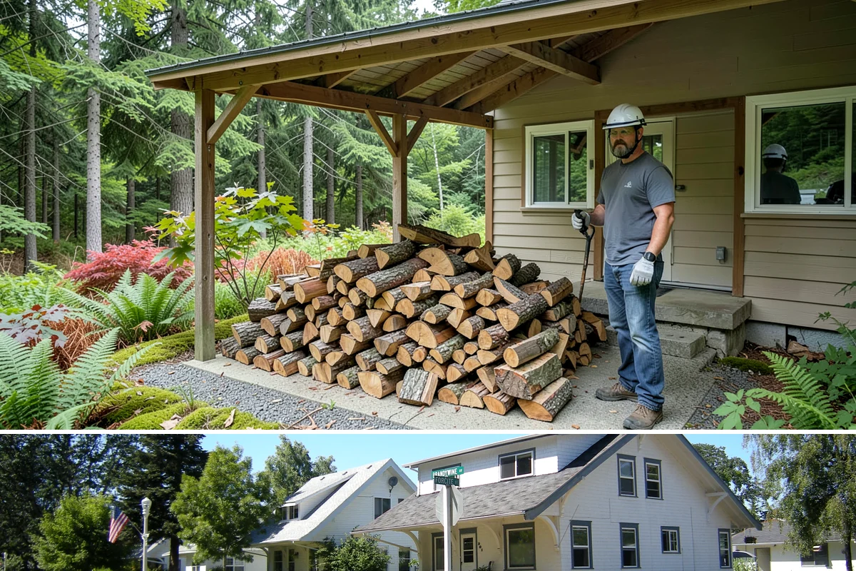 Monthly Firewood Delivery in DuPont, Pierce County, WA - Begin monthly deliveries in early fall to build a comfortable buffer before deep winter.
