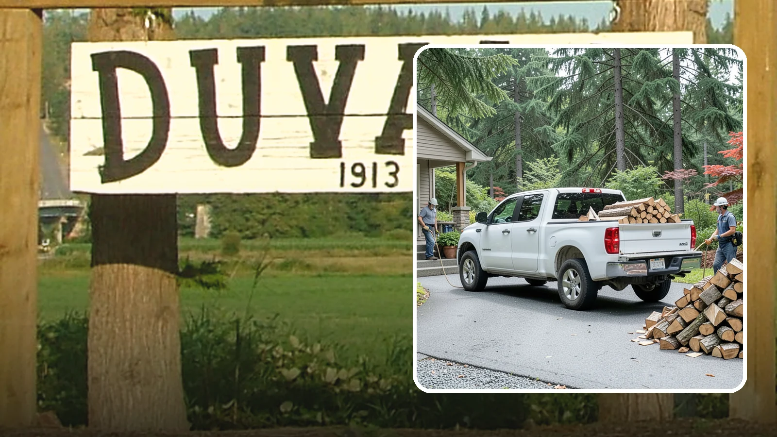 Monthly Firewood Delivery in Duvall, King County, WA - Our monthly firewood delivery brings a fresh, seasoned supply to your door on a steady month-by-month schedule.
