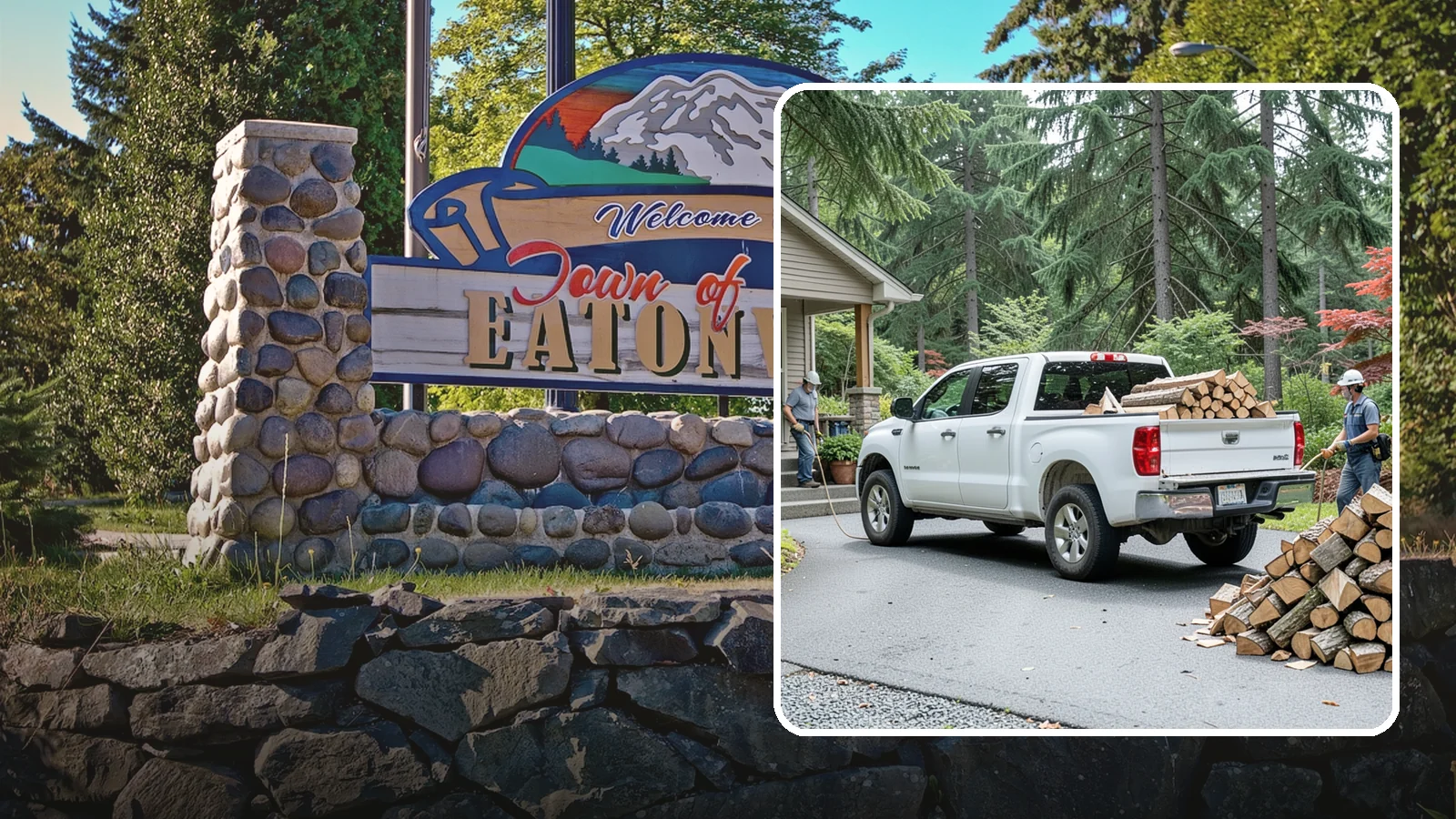 Monthly Firewood Delivery in Eatonville, Pierce County, WA - Our monthly firewood delivery brings a fresh, seasoned supply to your door on a steady month-by-month schedule.