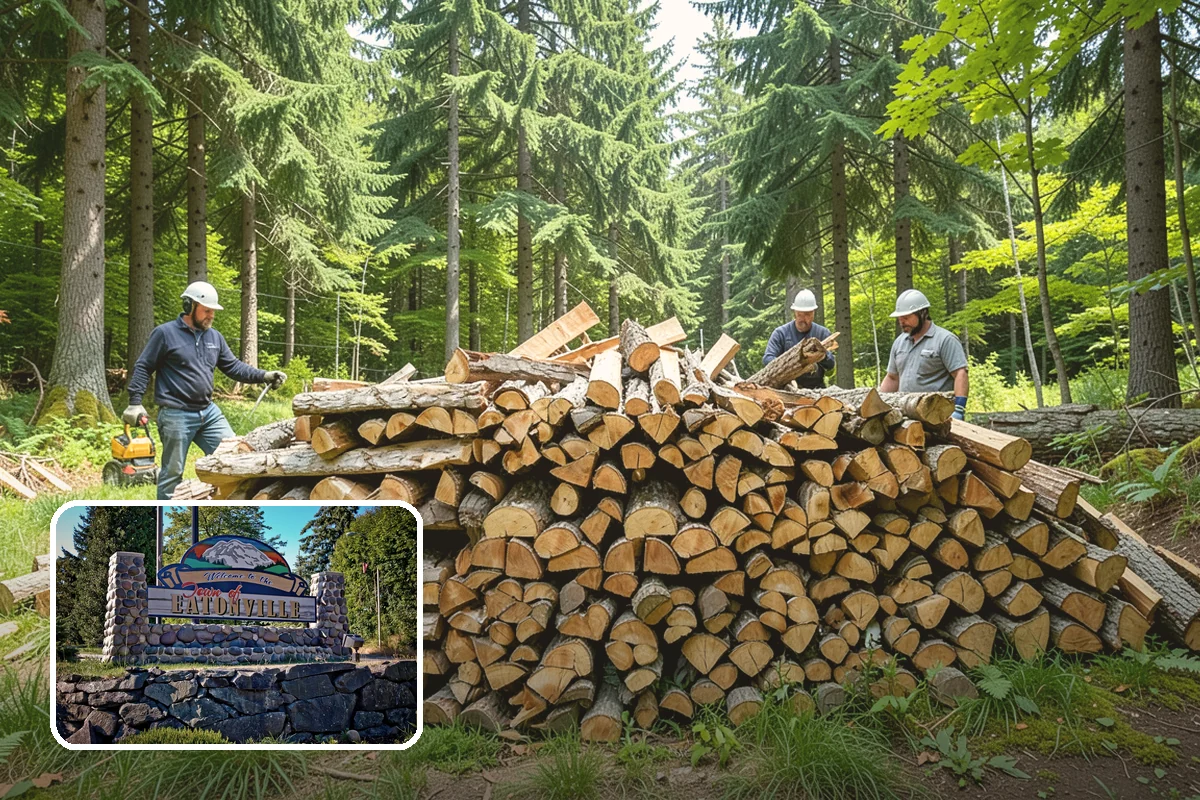 Monthly Firewood Delivery in Eatonville, Pierce County, WA - Predictable monthly deliveries for easy planning
