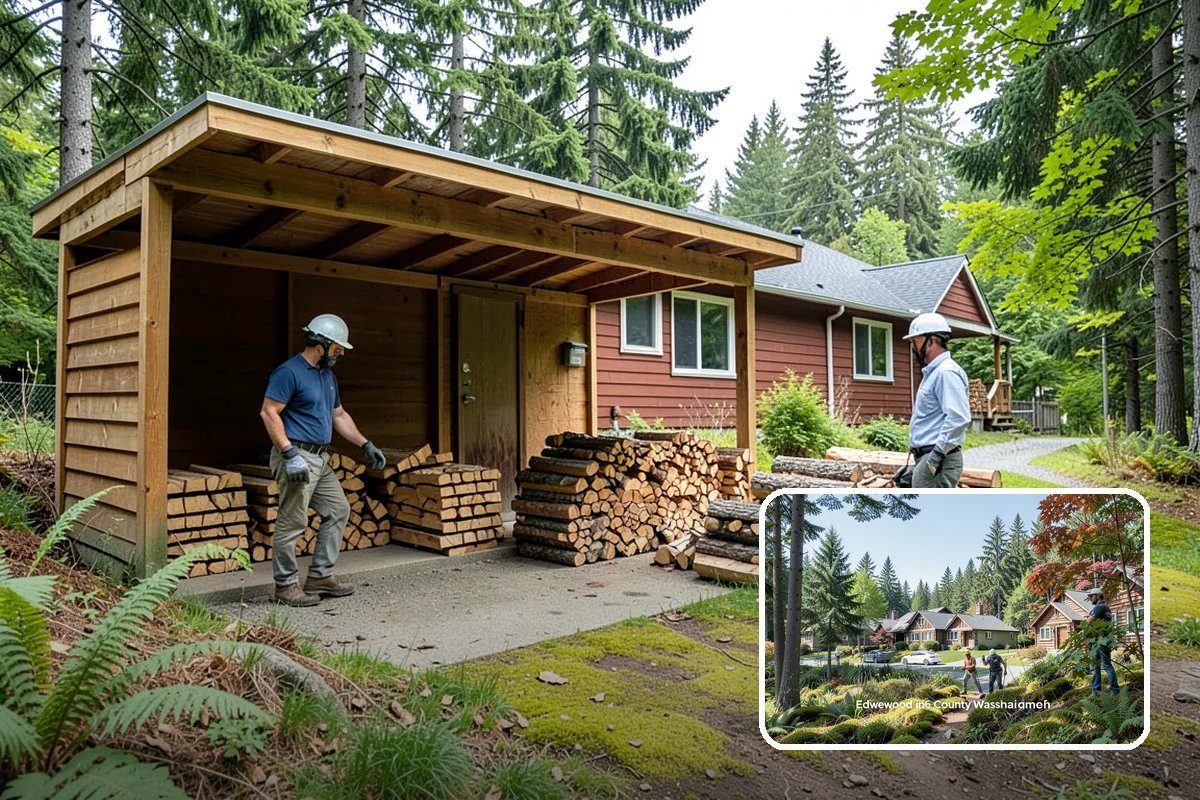 Monthly Firewood Delivery in Edgewood, WA - Predictable monthly deliveries for easy planning