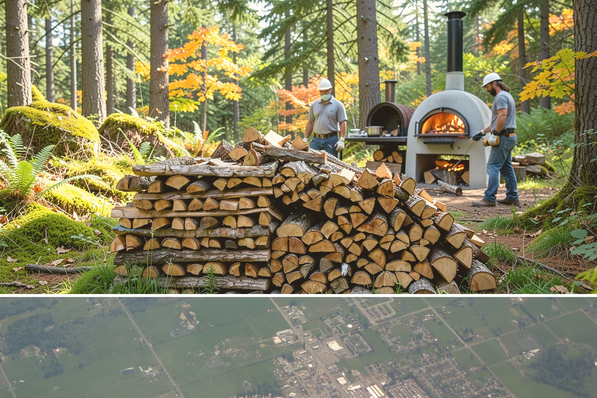 Monthly Firewood Delivery in Enumclaw, King County, WA - Begin monthly deliveries in early fall to build a comfortable buffer before deep winter.