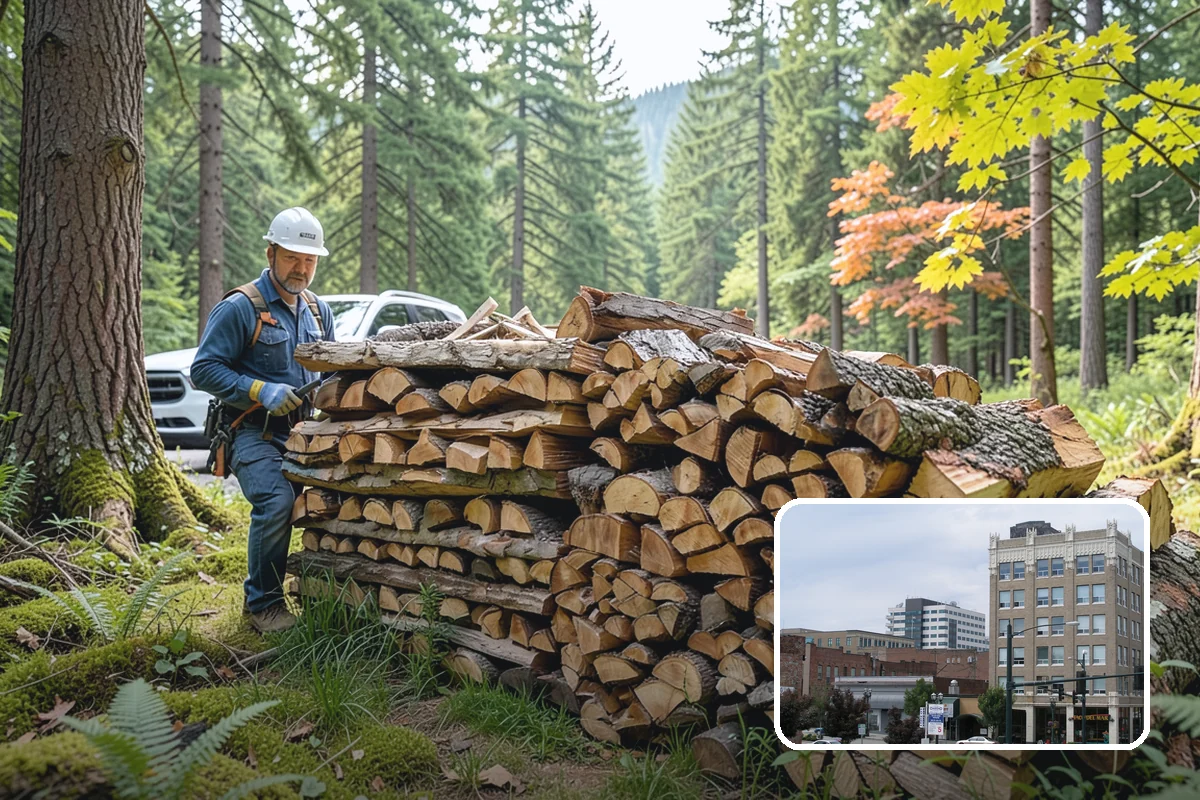 Monthly Firewood Delivery in Everett, Snohomish County, WA - Predictable monthly deliveries for easy planning