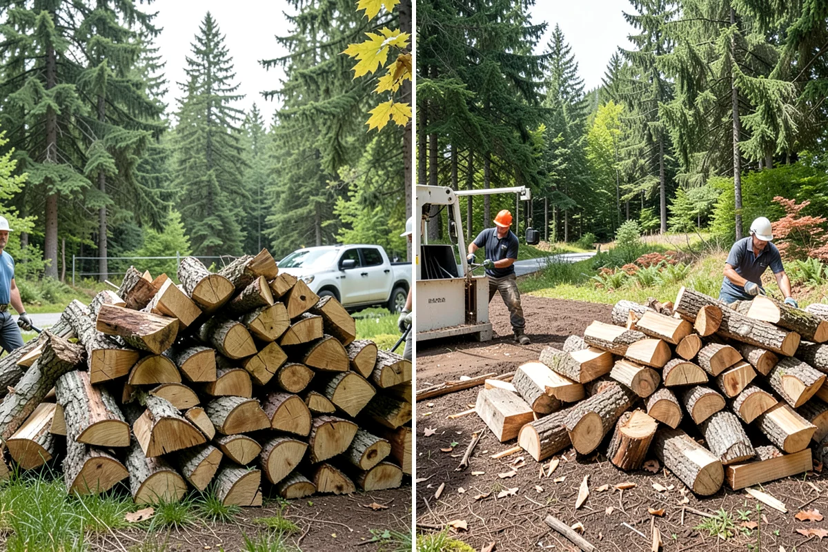Monthly Firewood Delivery in Everett, Snohomish County, WA - Choose the monthly quantity that fits your needs