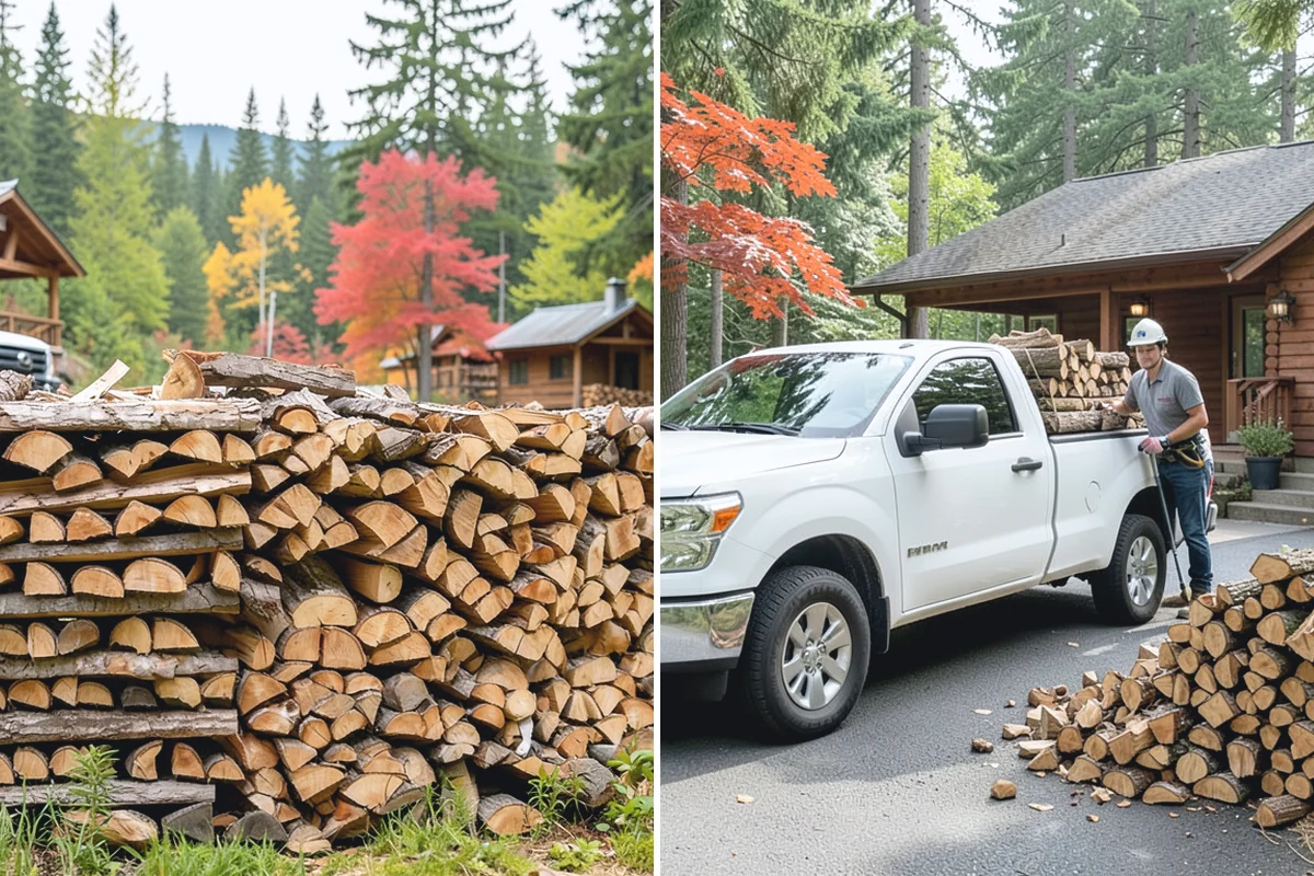 Monthly Firewood Delivery in Gold Bar, Snohomish County, WA - Choose the monthly quantity that fits your needs