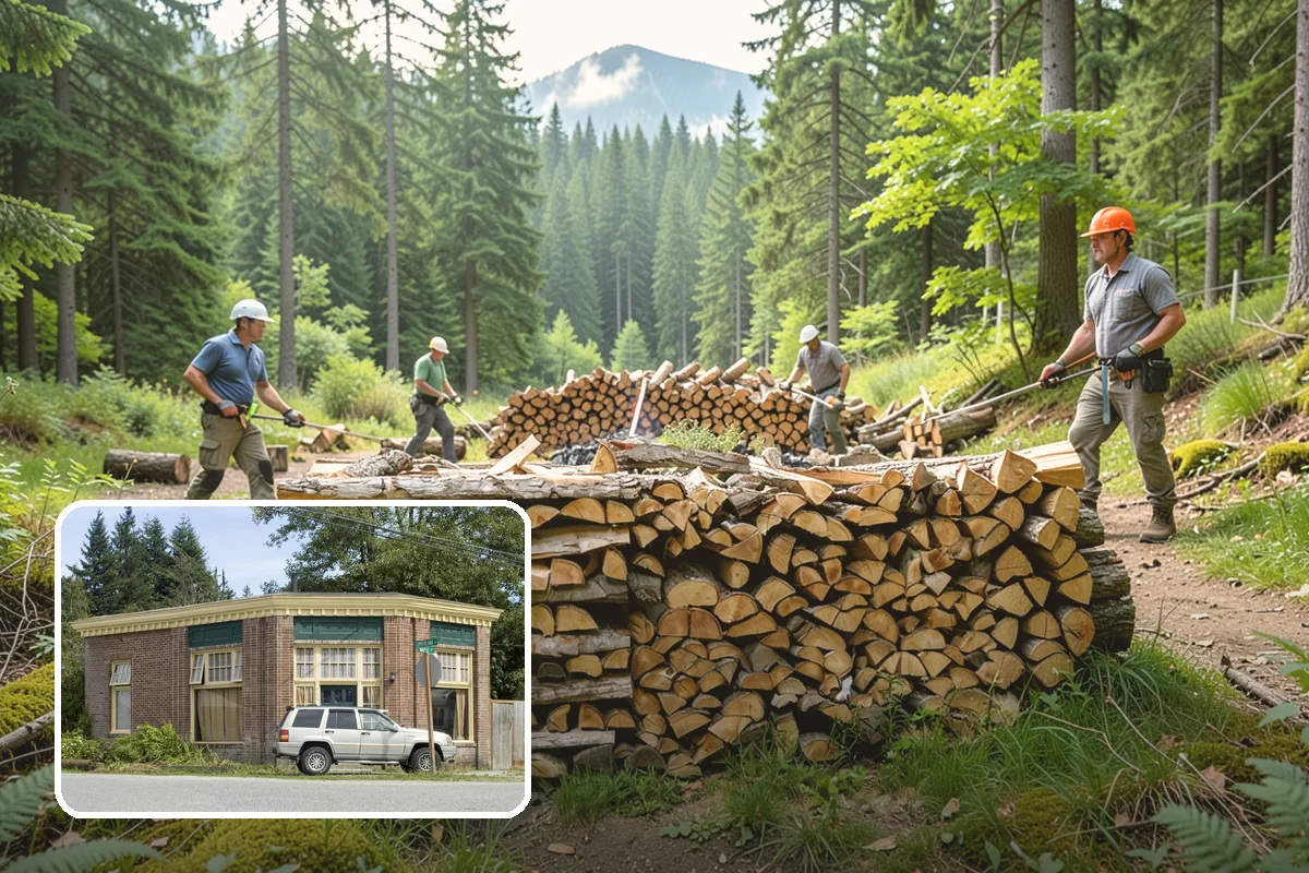Monthly Firewood Delivery in Hamilton, Skagit County, WA - Predictable monthly deliveries for easy planning