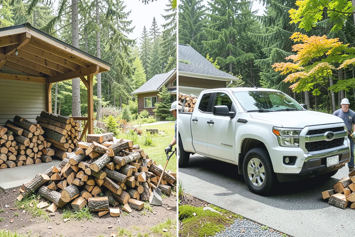 Monthly Firewood Delivery in Hamilton, Skagit County, WA - Choose the monthly quantity that fits your needs