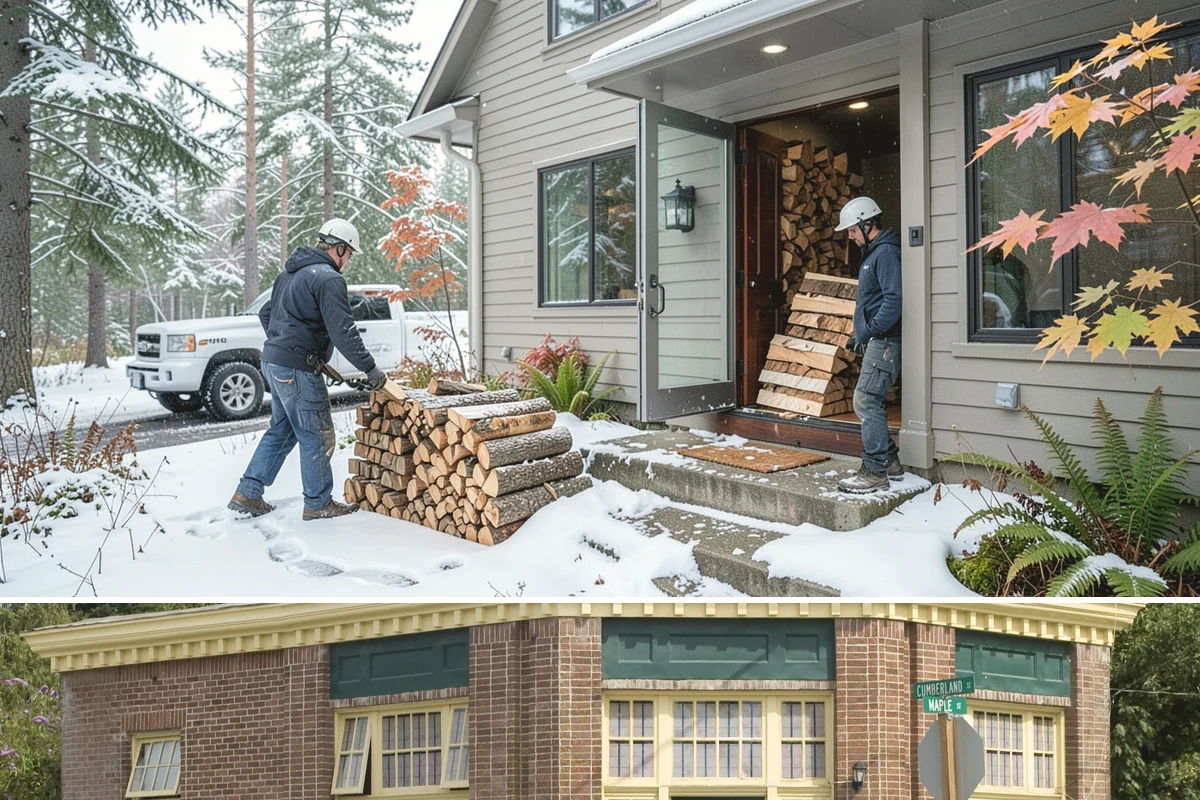 Monthly Firewood Delivery in Hamilton, Skagit County, WA - Begin monthly deliveries in early fall to build a comfortable buffer before deep winter.