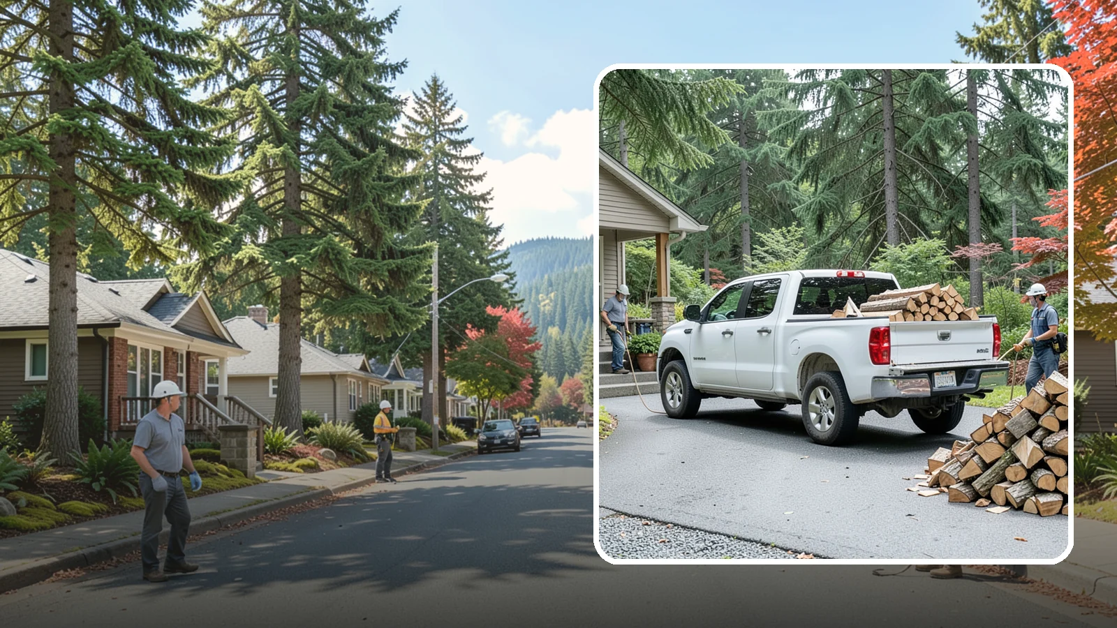 Monthly Firewood Delivery in Hunts Point, King County, WA - Our monthly firewood delivery brings a fresh, seasoned supply to your door on a steady month-by-month schedule.