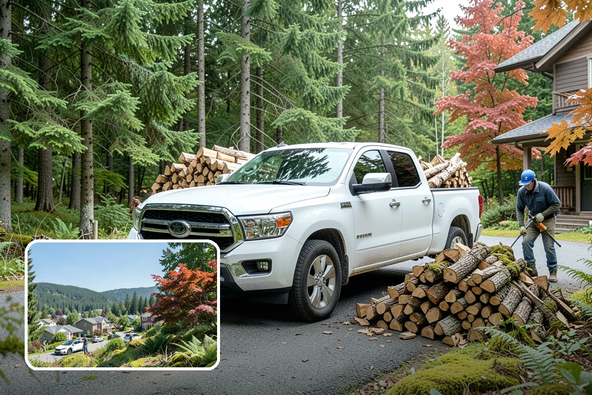 Monthly Firewood Delivery in Index, Snohomish County, WA - Predictable monthly deliveries for easy planning