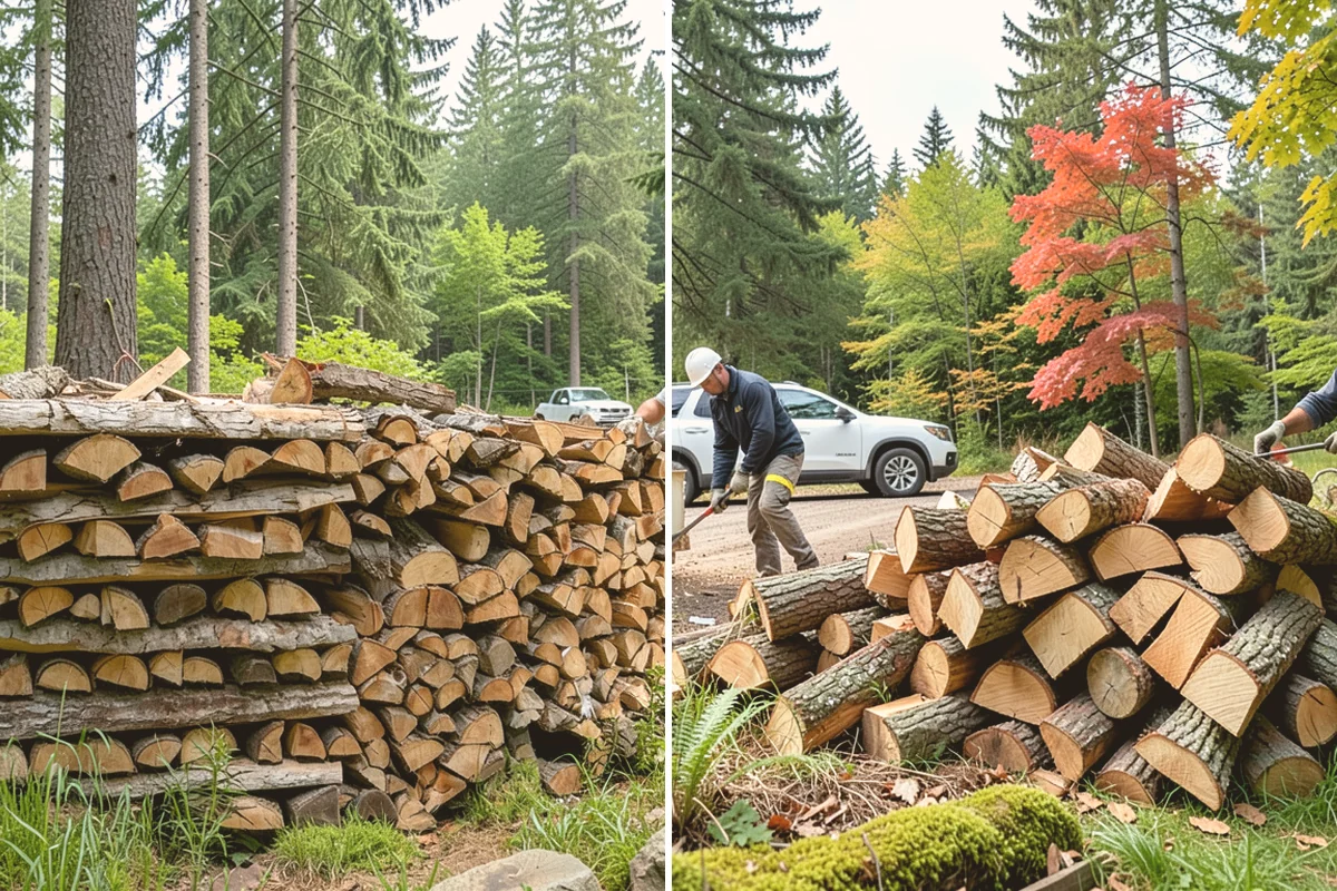 Monthly Firewood Delivery in Index, Snohomish County, WA - Choose the monthly quantity that fits your needs