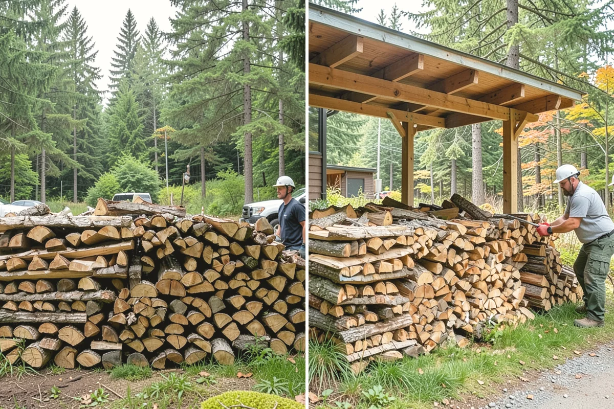 Monthly Firewood Delivery in Issaquah, King County, WA - Choose the monthly quantity that fits your needs