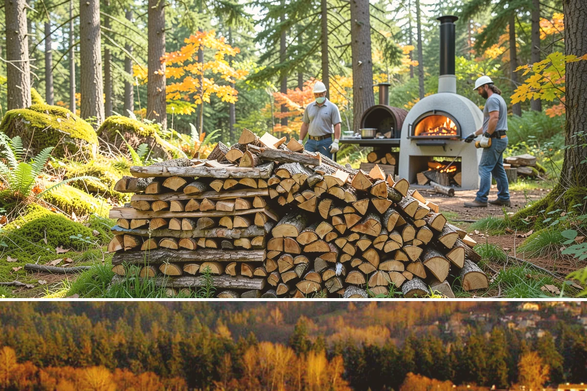 Monthly Firewood Delivery in Kenmore, King County, WA - Begin monthly deliveries in early fall to build a comfortable buffer before deep winter.